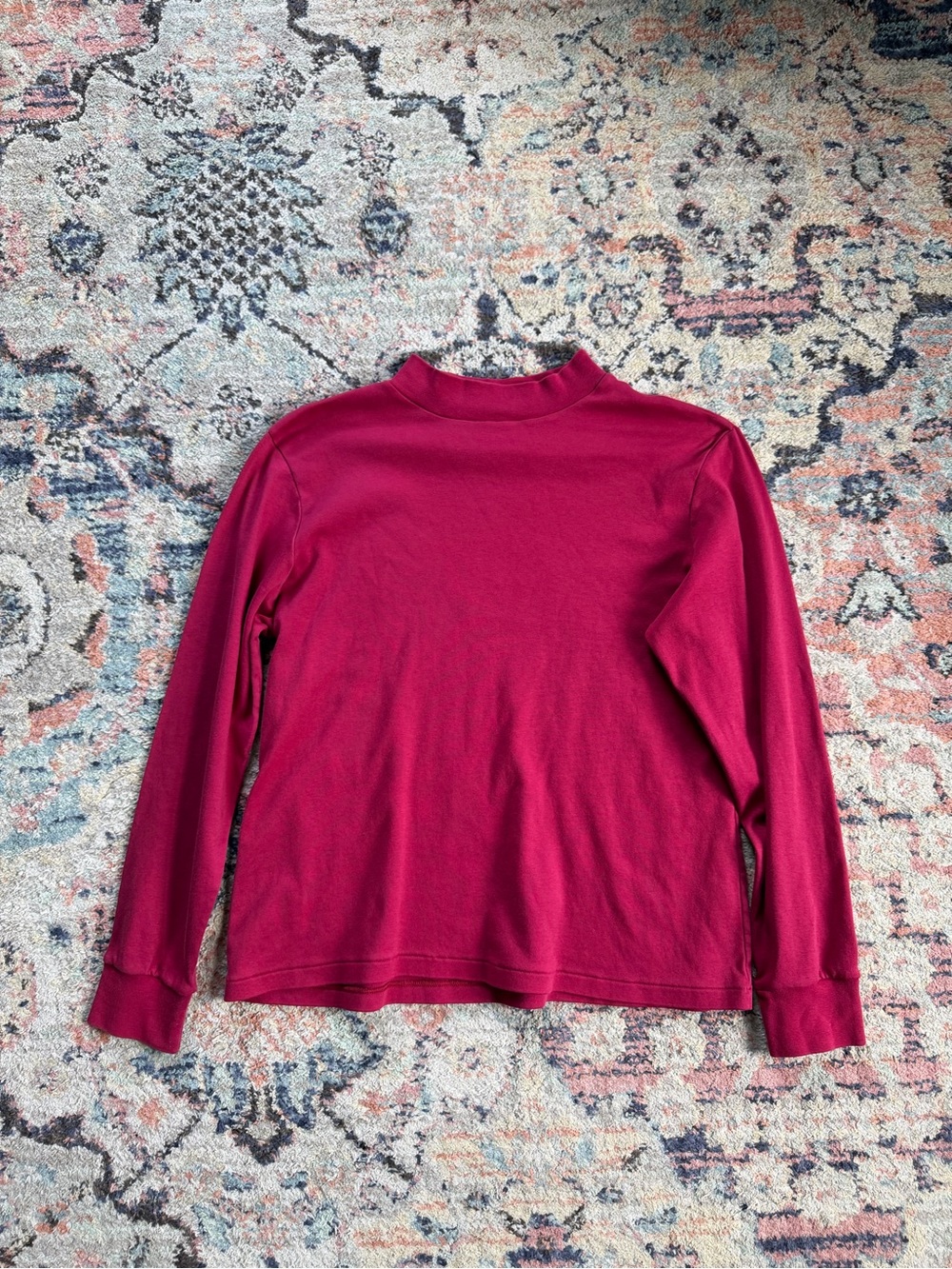 Vintage Red Turtleneck